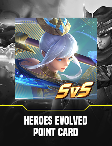 Heroes Evolved - Point Card